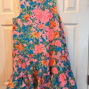 Lilly Pulitzer Floral Sleeveless Dress